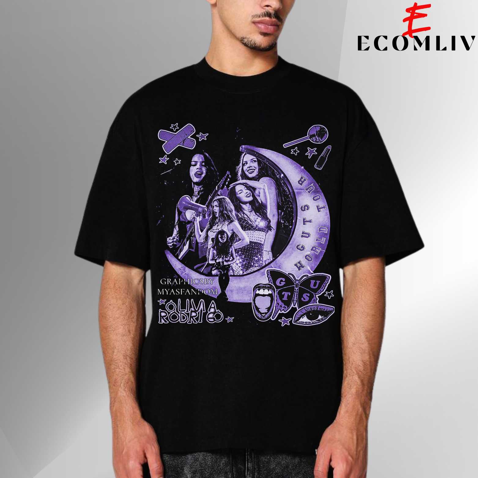 Olivia Rodrigo Guts World Tour T-Shirt, Unisex Concert Tee